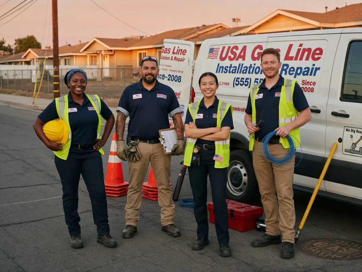 Gas Line Installation company in Sanford, MI